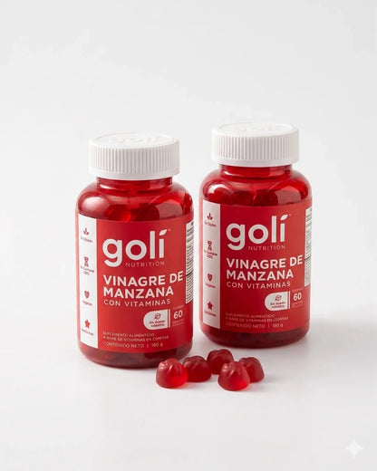 Suplemento Goli Vinagre de Manzana Gomas - Ojoconeltrend.com
