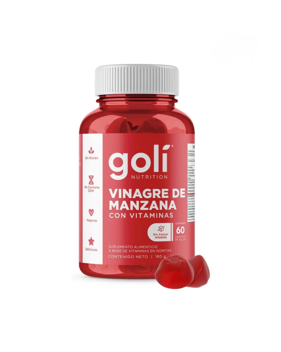 Suplemento Goli Vinagre de Manzana Gomas - Ojoconeltrend.com